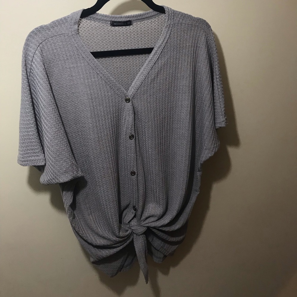 Tie Front Cardigan
